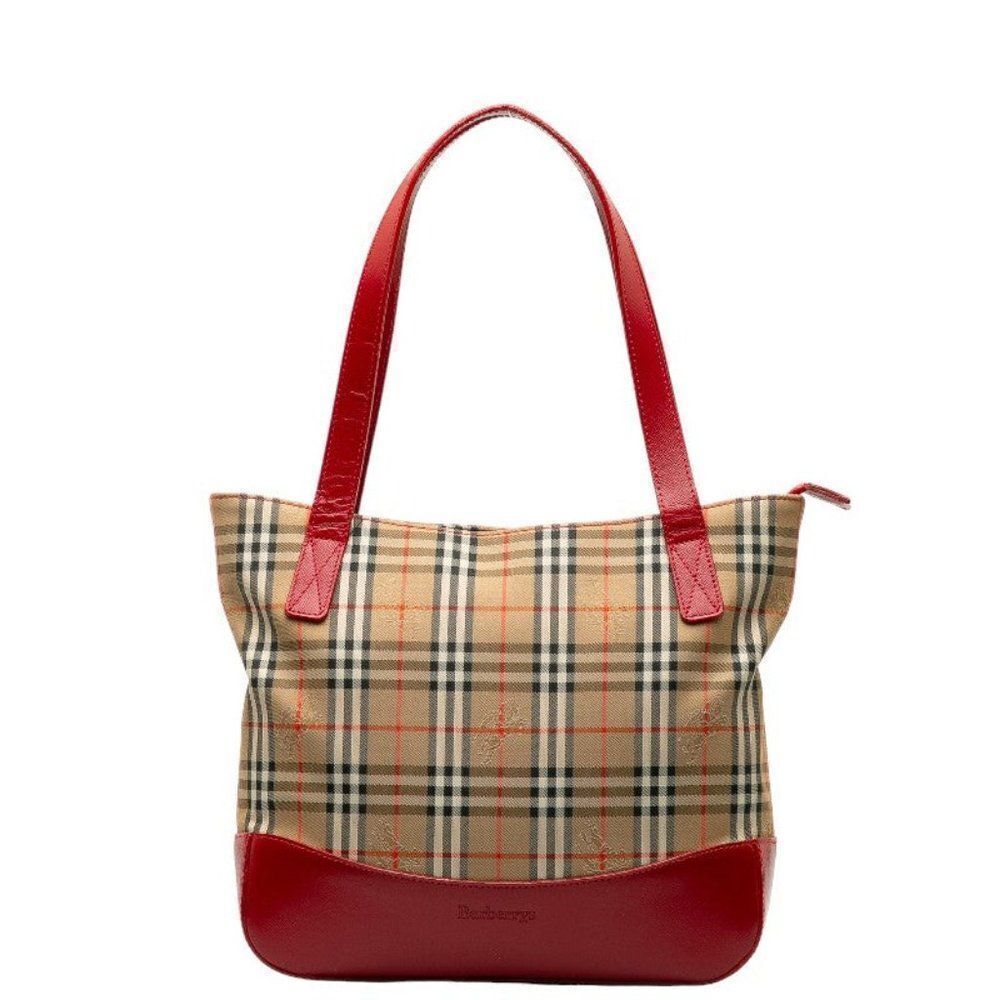 Burberry Novacheck Shadow Horse Tote Bag